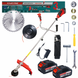 Motocoasă cu acumulator START PRO SBT2-21/1M, fir și disc SBT2-21/1M foto 1