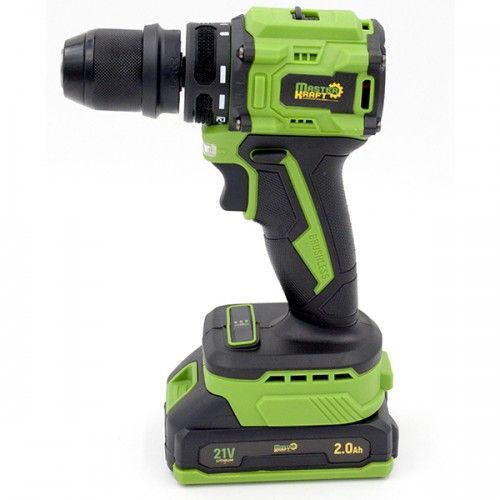 Mașină de găurit și &icirc;nșurubat cu acumulator 21V Master Kraft MK-21BL (Brushless) MK-21BL  foto