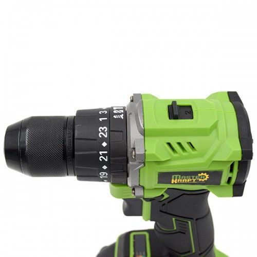 Mașină de găurit și &icirc;nșurubat cu percuție cu acumulator 21V Master Kraft MDK-21UBL (Brushless) MDK-21UBL foto