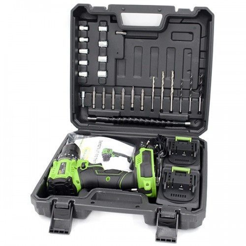 Mașină de găurit și &icirc;nșurubat cu percuție cu acumulator 21V Master Kraft MDK-21UBL (Brushless) MDK-21UBL foto