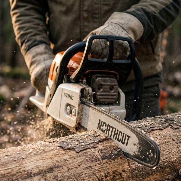 Rola lanț drujbă pas 3/8, 1640 pinteni, 1.6mm, .063", colț drept NORTHCUT 0301 foto