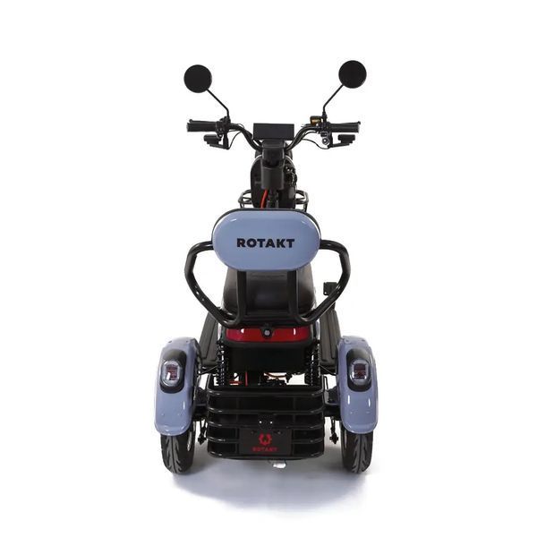 Triciclu Electric Rotakt Senior Motor 1000W Viteză 25 km/h Autonomie 62 km Baterie plumb-acid 60V 20Ah Greutate maximă 187 kg, Fără permis 049487 foto