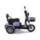 Triciclu Electric Rotakt Senior Motor 1000W Viteză 25 km/h Autonomie 62 km Baterie plumb-acid 60V 20Ah Greutate maximă 187 kg, Fără permis 049487 foto 2