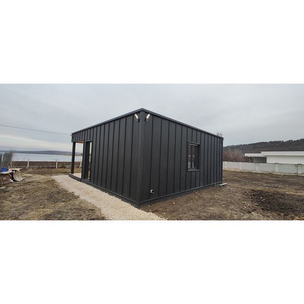 Casa din lemn 72m2 tip canadian la cheie in 50 zile - proiect finisat 6799866-1 foto