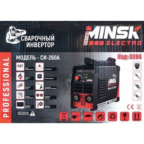 Aparat de sudură invertor Minsk Electro MMA SI-260A SI-260A foto