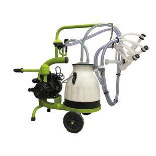 Aparat de muls oi, 2 posturi, 1 bidon 20l plastic, pahare plastic, 250l/min, 0,55kw 8680640105536 foto