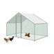 Țarc metalic pentru găini 2 &times; 3 &times; 2 m cu plasă rabiț 56603 foto 1