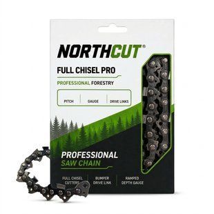Lanț drujbă NORTHCUT 30D 40 cm 3/8" 1.6 mm 60 zale &ndash; Compatibil Stihl 2708 foto